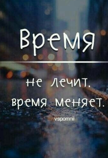 Книга. "Время не лечит. Время меняет." читать онлайн