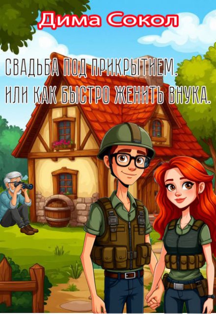 Книга. "Свадьба под прикрытием. Или как быстро поженить внука." читать онлайн