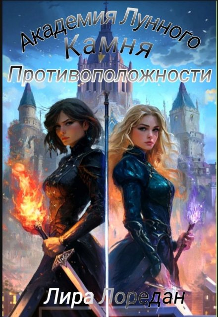Книга. "Академия лунного камня.Противоположности" читать онлайн