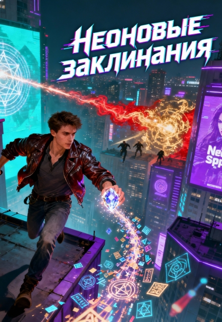 Книга. ""Неоновые заклинания"" читать онлайн