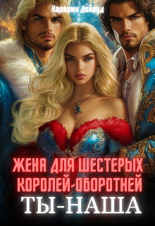 Книга. "Жена для шестерых королей-оборотней. Ты - наша" читать онлайн