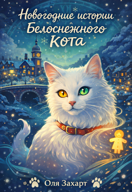 Книга. "Новогодние истории Белоснежного кота" читать онлайн