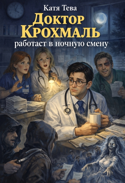 Книга. "Доктор Крохмаль работает в ночную смену" читать онлайн