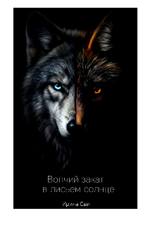 Книга. "Волчий закат в лисьем солнце " читать онлайн