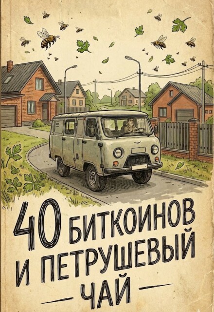 Книга. "40 биткоинов и петрушевый чай (1)" читать онлайн