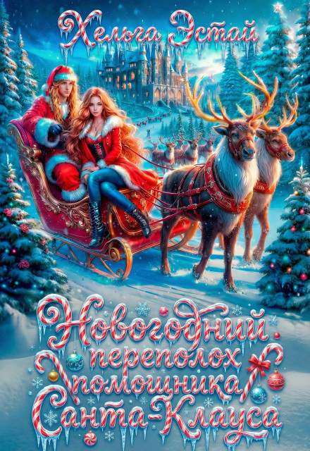 Книга. "Снежный переполох помощника Санта-Клауса" читать онлайн