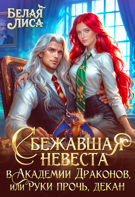 Книга. "Сбежавшая невеста в академии Драконов или руки прочь, декан!" читать онлайн