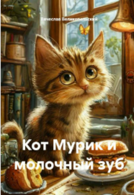Книга. "Кот Мурик и молочный зуб" читать онлайн