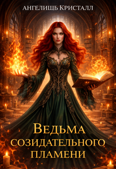 Книга. "Ведьма созидательного пламени" читать онлайн