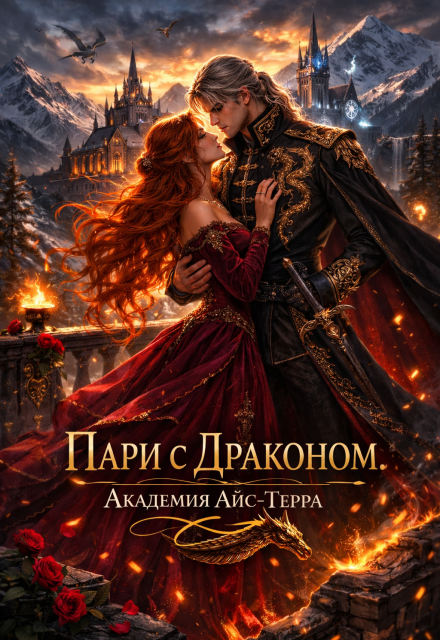 Книга. "Пари с Драконом. Академия Айс-Терра." читать онлайн