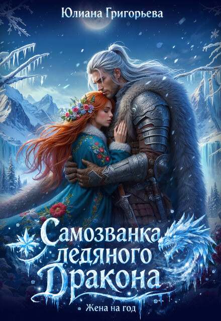 Книга. "Самозванка ледяного дракона. Жена на год" читать онлайн