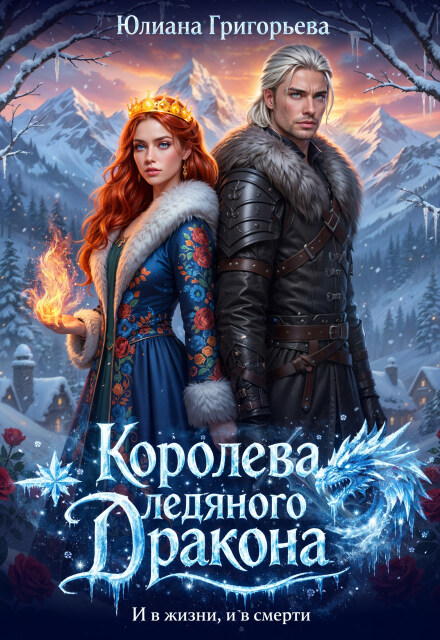 Книга. "Королева ледяного дракона. И в жизни, и в смерти" читать онлайн