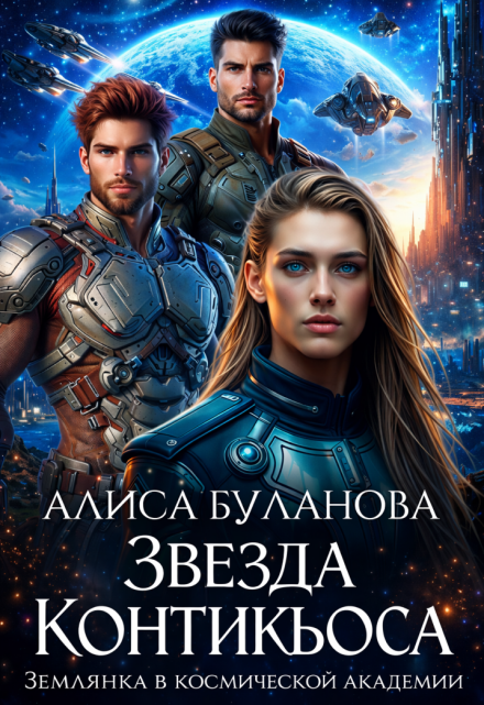 Книга. "Звезда Контикьюса. Землянка в космической академии" читать онлайн