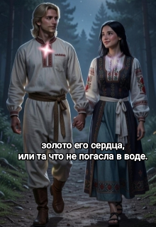 Книга. "Золото его сердца, или та что не погасла в воде." читать онлайн