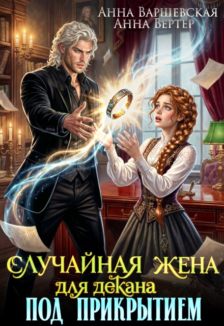 Книга. "Случайная жена для декана под прикрытием" читать онлайн