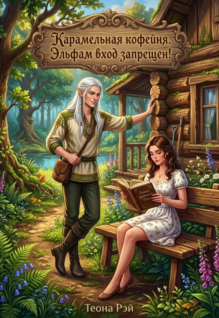 Книга. "Карамельная кофейня. Эльфам вход запрещен!" читать онлайн