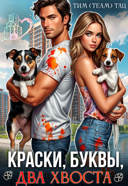 Книга. "Краски, буквы, два хвоста" читать онлайн