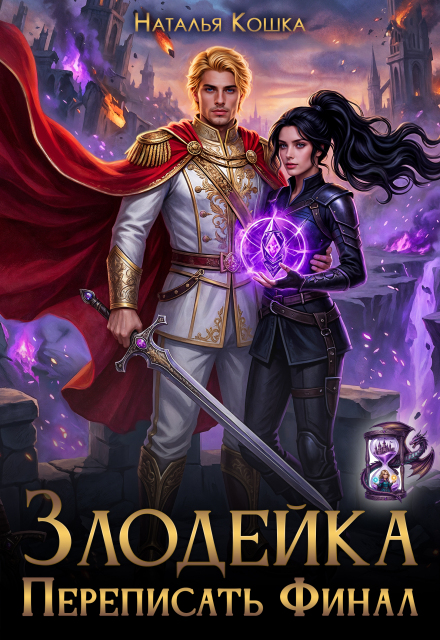 Книга. "Злодейка. Переписать финал" читать онлайн