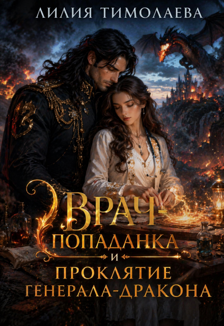 Книга. "Врач-попаданка и проклятие генерала-дракона" читать онлайн
