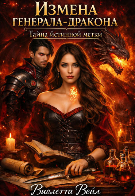 Книга. "Измена генерала-дракона. Тайна истинной метки" читать онлайн