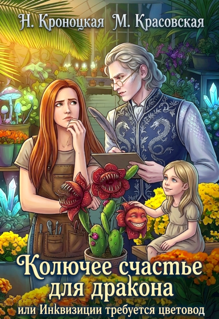 Книга. "Колючее счастье для дракона, или Инквизиции требуется..." читать онлайн