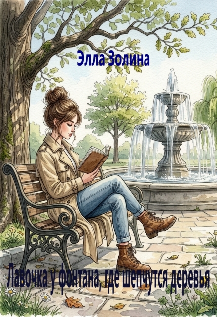 Книга. "Лавочка у фонтана, где шепчутся деревья" читать онлайн