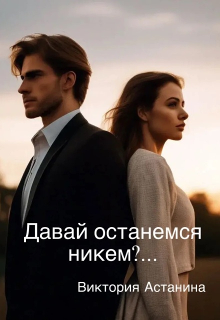 Книга. "Давай останемся никем?...." читать онлайн