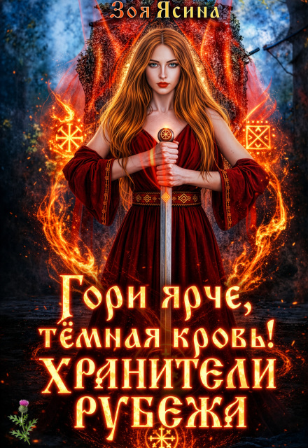 Книга. "Гори ярче, тёмная кровь! Хранители рубежа" читать онлайн