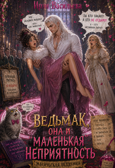 Книга. "Ведьмак, она и "маленькая" неприятность. Магическая академия" читать онлайн