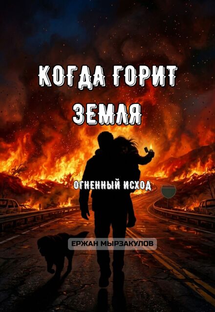 Книга. "Когда горит земля. Огненный исход" читать онлайн