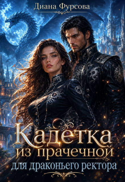 Книга. "Кадетка из прачечной для драконьего ректора" читать онлайн