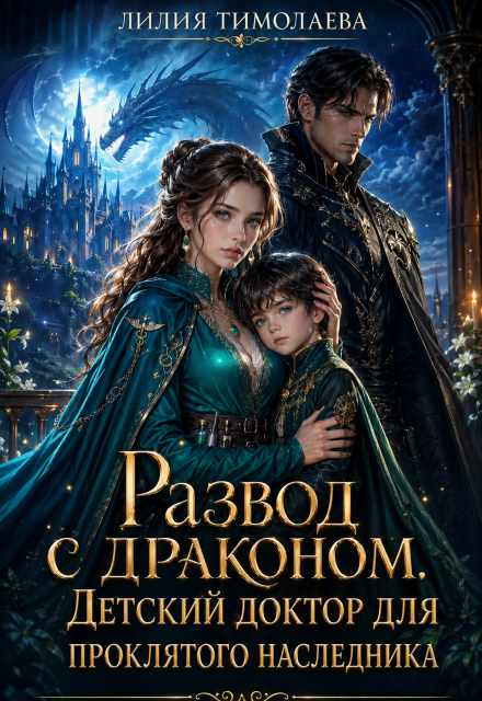 Книга. "Развод с драконом. Детский доктор для  проклятого наследника" читать онлайн