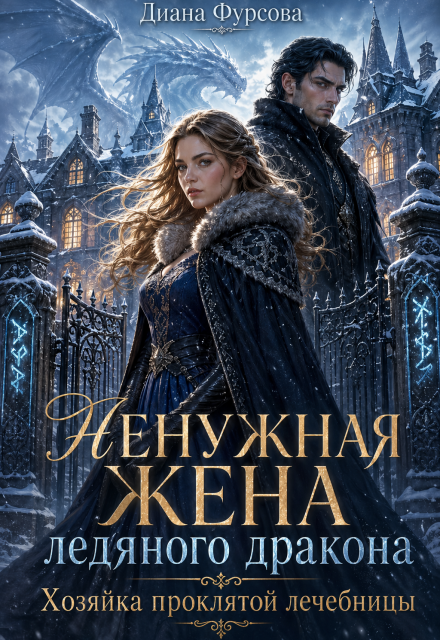 Книга. "Ненужная жена ледяного дракона. Хозяйка проклятой лечебницы" читать онлайн