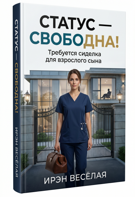 Книга. "Статус-Свободна! Требуется сиделка для взрослого сына." читать онлайн