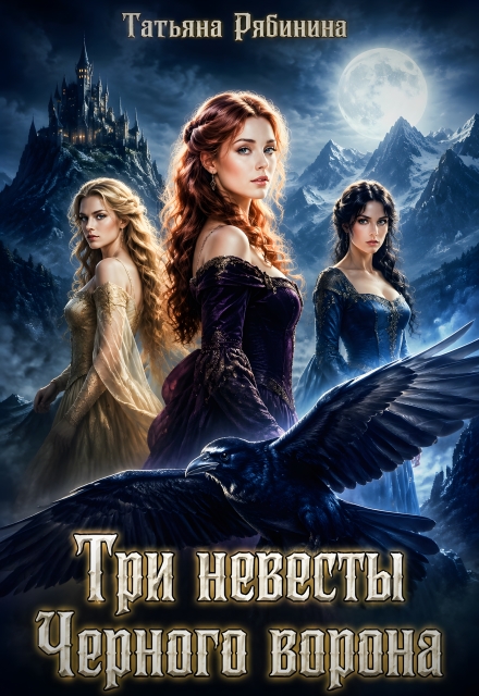 Обложка книги "Три невесты Черного ворона"