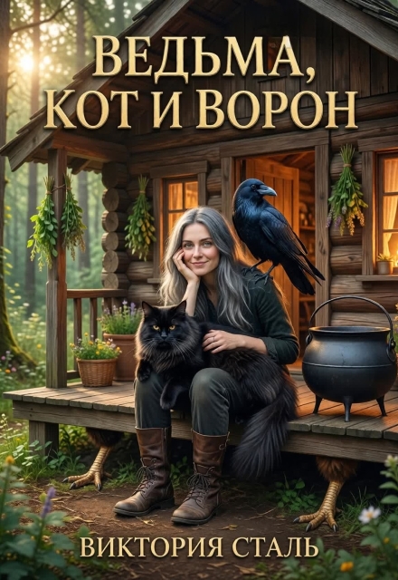 Книга. "Ведьма, Кот и Ворон" читать онлайн