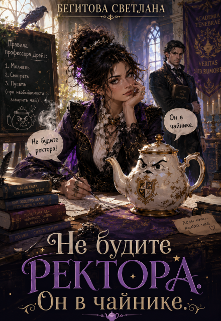 Книга. "Не будите ректора. Он в чайнике." читать онлайн