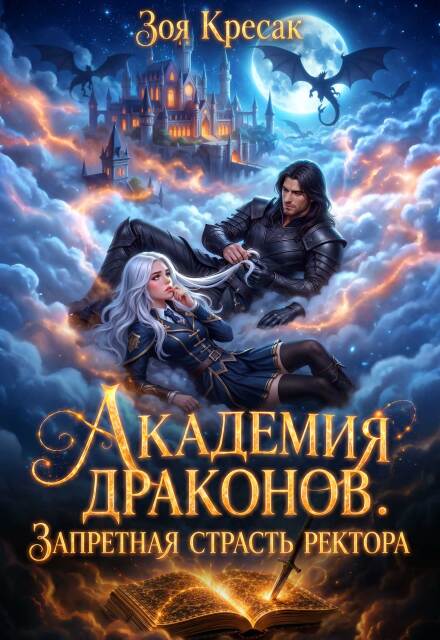 Книга. "Академия драконов. Запретная страсть ректора" читать онлайн