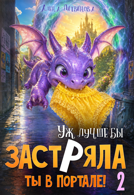 Книга. "Уж лучше бы застряла ты в портале! Книга 2" читать онлайн