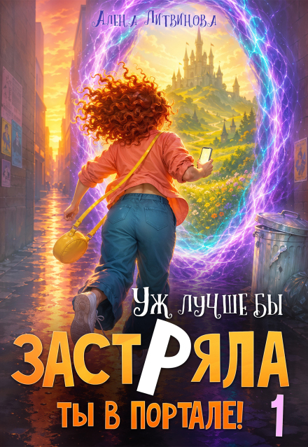 Книга. "Уж лучше бы застряла ты в портале! Книга 1" читать онлайн