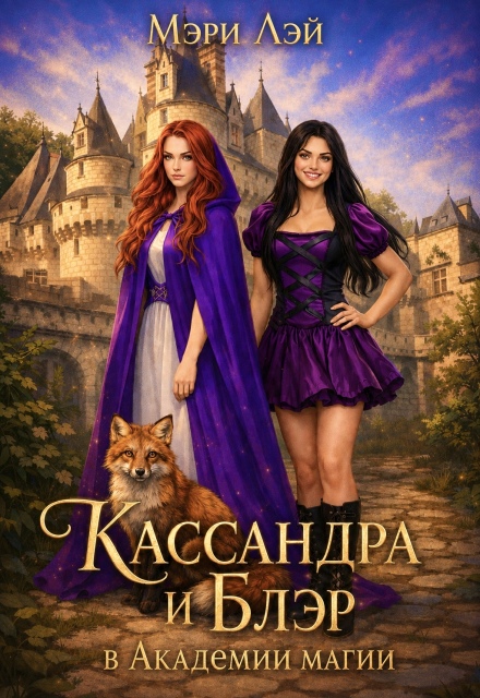 Книга. "Кассандра и Блэр в Академии магии" читать онлайн
