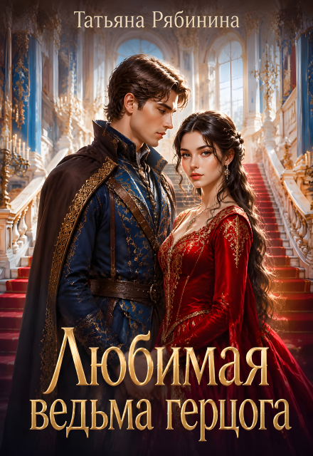 Обложка книги "Любимая ведьма герцога"
