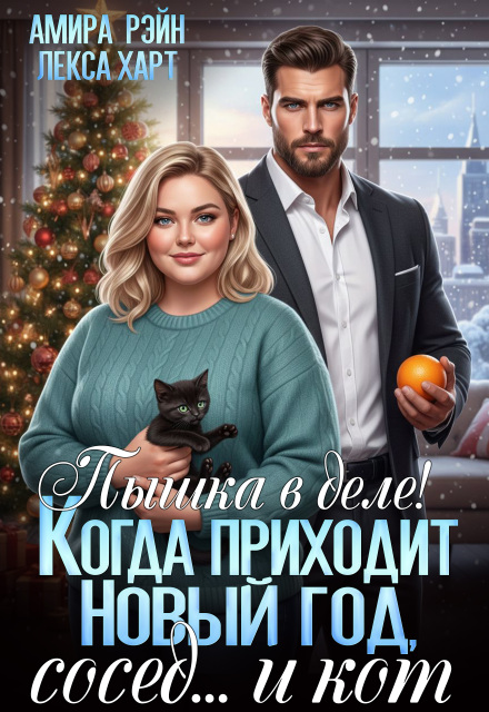Книга. "Пышка в деле! Когда приходит Новый год, сосед... и кот" читать онлайн