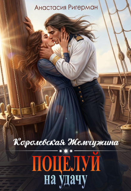 Книга. "Королевская жемчужина. Поцелуй на удачу" читать онлайн