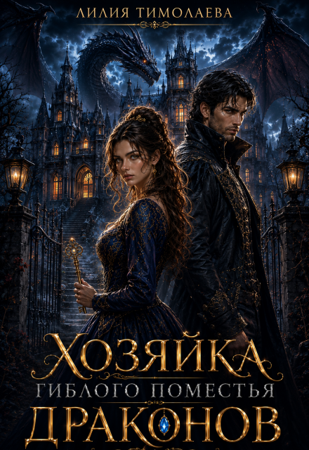 Книга. "Хозяйка гиблого поместья драконов" читать онлайн