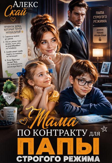 Книга. "Мама по контракту для папы строгого режима" читать онлайн