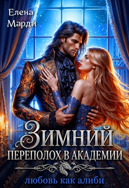 Книга. "Зимний переполох в академии. Любовь как алиби" читать онлайн