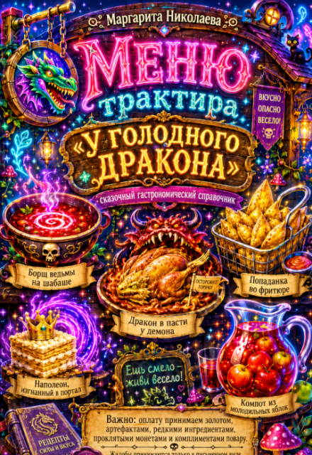 Книга. "Меню трактира &laquo;у голодного дракона&raquo;" читать онлайн