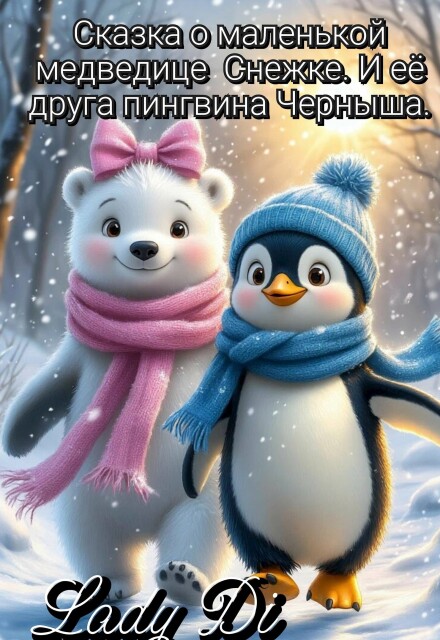 Книга. " Сказка о маленькой медведице Снежке  и  Черныша." читать онлайн