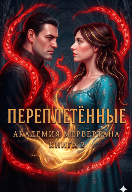 Книга. "Переплетенные (академия Мервертана). Книга 2." читать онлайн
